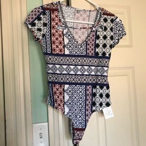 GUESS patterned bodysuit